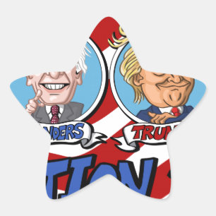 2016 Presidential Election Star Sticker