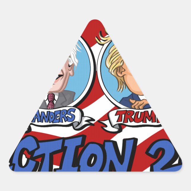 2016 Presidential Election Triangle Sticker (Front)