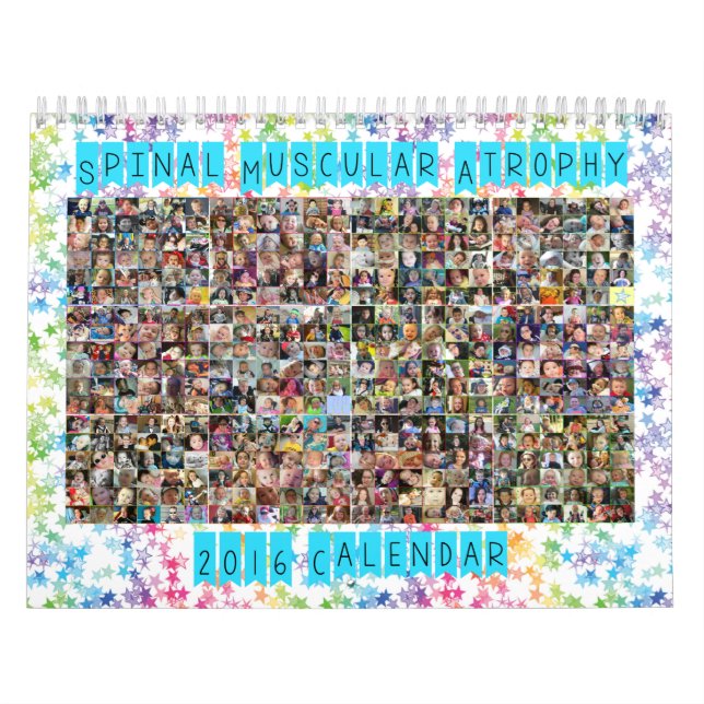 2016 Spinal Muscular Atrophy (SMA) Calendar (Cover)