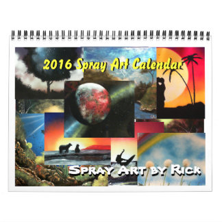 2016 Spray Art Calendar