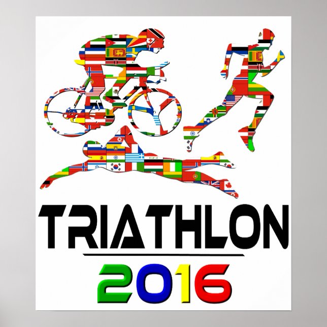 2016: Triathlon Poster (Front)