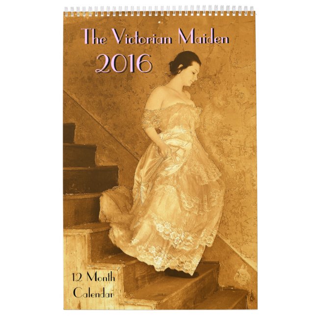 2016 Victorian Maiden Calendar (Cover)
