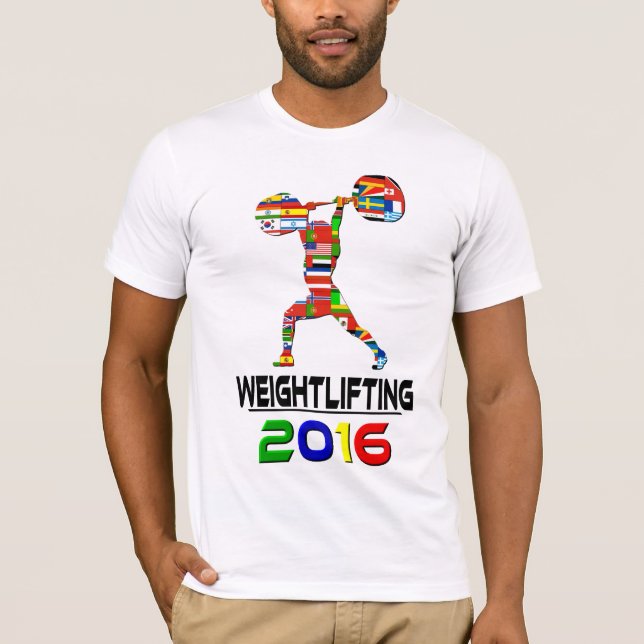 2016: Weightlifting T-Shirt (Front)