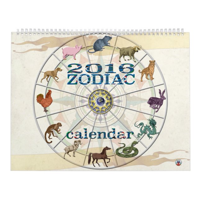 2016 Zodiac Calendar (Cover)