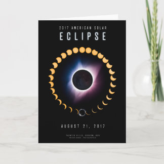 2017 American Solar Eclipse - Card