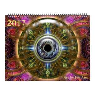 2017 Calendar by Jen Anu