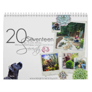 2017 Calendar Design for Serenity By Laura Eubanks