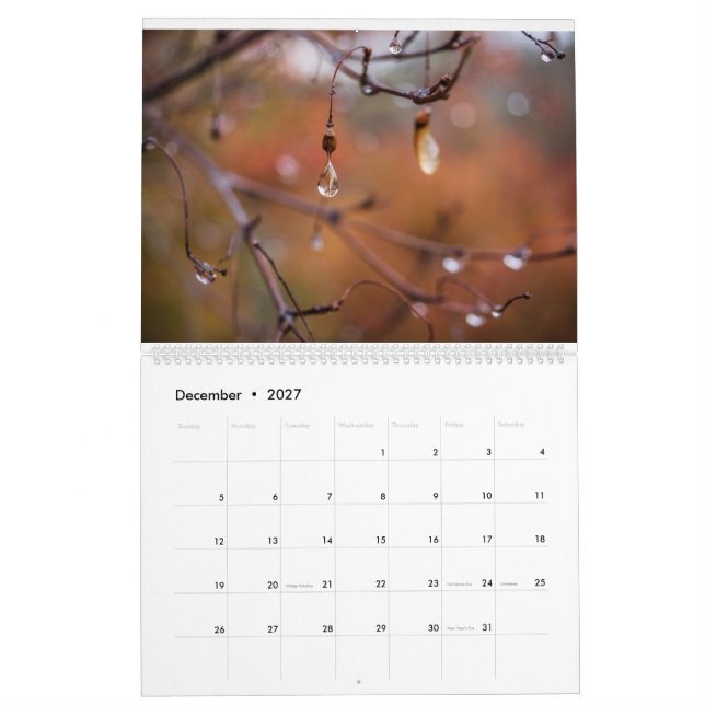 2017 Calendar, Photos by Eric Johnson Calendar (Dec 2027)