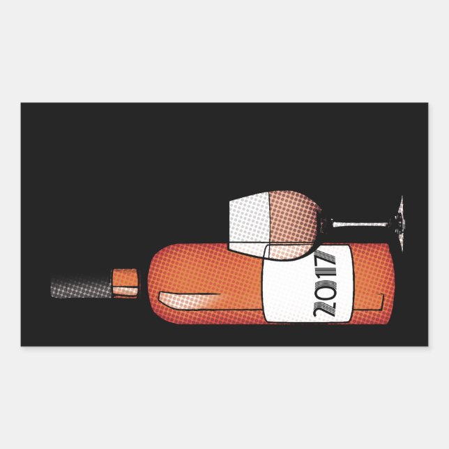 2017 Cheers! Rectangular Sticker (Front)