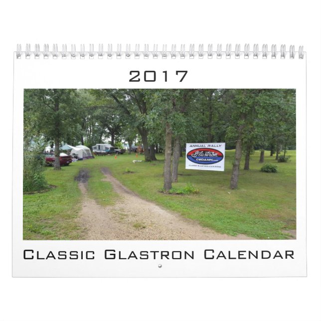 2017 Classic Glastron Calendar (Cover)