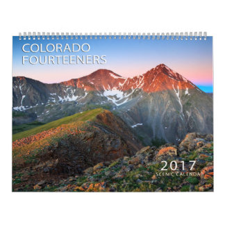 2017 Colorado Fourteerners Calendar