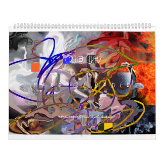 2017 Digital Abstractions ART CALENDAR