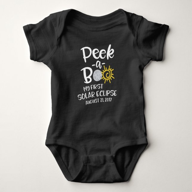 2017 Eclipse Peek-A-Boo Baby Bodysuit (Front)