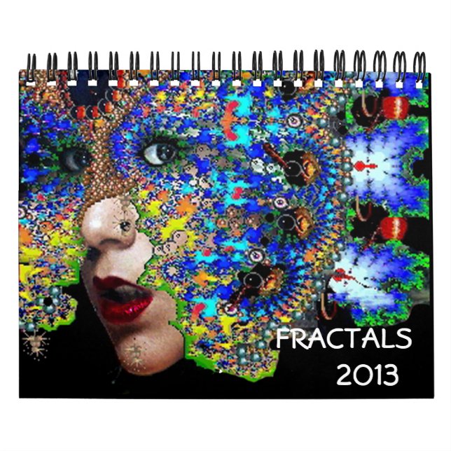 2017  FRACTAL ART COLLECTION CALENDAR (Cover)