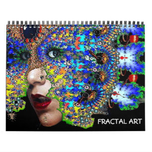 2017  FRACTAL ART COLLECTION CALENDAR