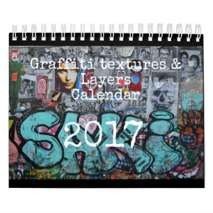 2017 Graffiti calendar