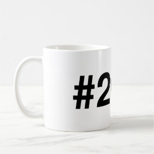 2017 Hashtag 8 Birthday Anniversary Coffee Mug