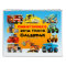 2017 Kids Custom Construction Truck Calendar