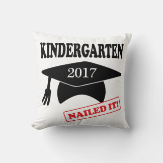 2017 Kindergarten Nailed It Cushion