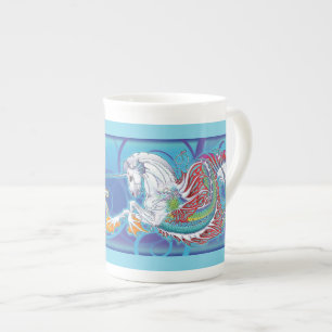2017 Mink Mug Hippicorn Bone China