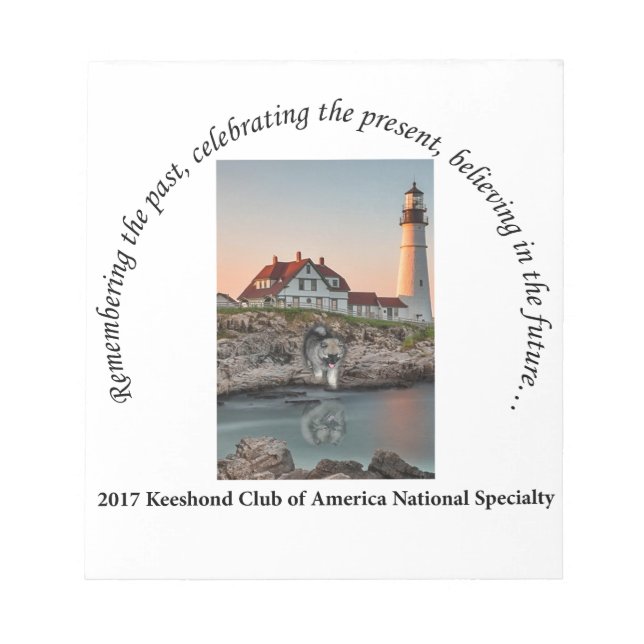2017 National Logo Option #1 Notepad (Front)