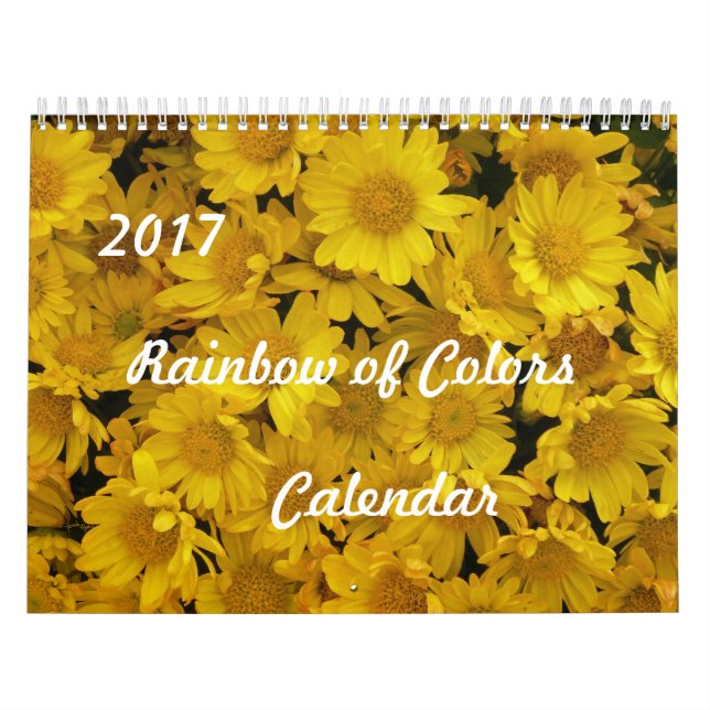 2017 Rainbow of Colours Calendar (Cover)