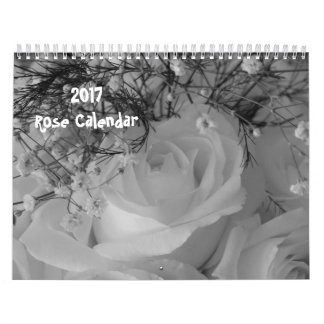 2017 -Rose Calendar-Taken back in time Calendar