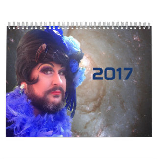 2017 Science Fiction Non Binary Gay Drag Calendar