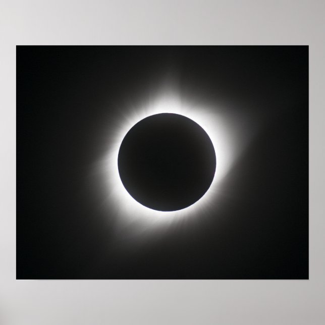 2017 Solar Eclipse - Corona Poster (Front)