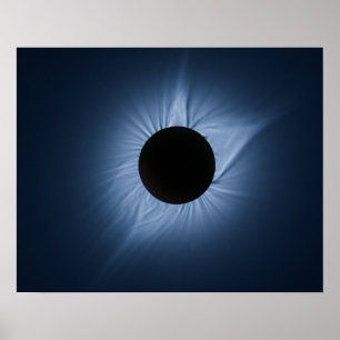 2017 Solar Eclipse - Crown of the Sun Poster