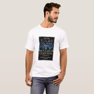2017 Total Solar Eclipse - Clayton, GA T-Shirt