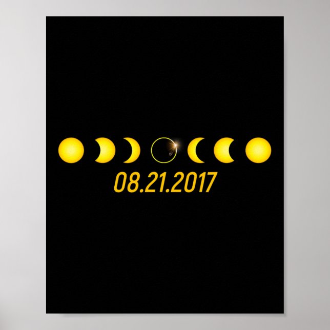 2017 Total Solar Eclipse  Poster (Front)