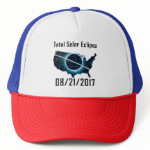 2017 Total Solar Eclipse Trucker Hat