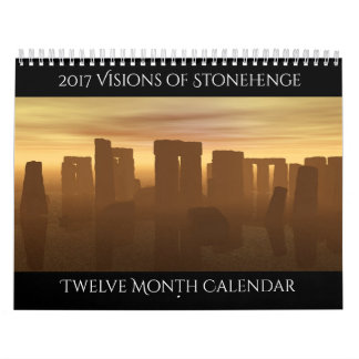 2017 Visions of Stonehenge Calendar