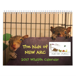 2017 Wildlife Babies Calendar