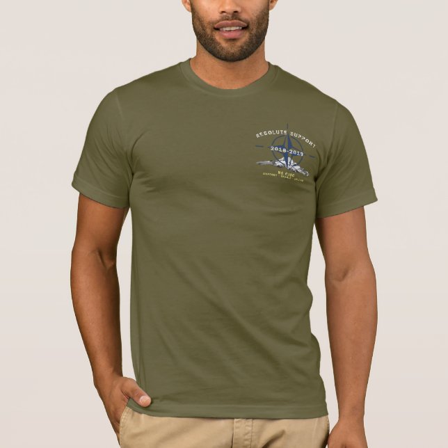 2018-2019 Resolute Support Shirt (Green) (Front)