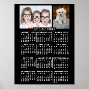2018 Calendar (See Description for New Version)  Poster