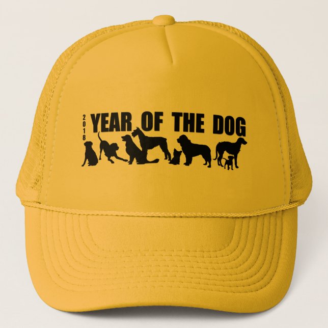 2018 Chinese New Year of The Dog Hat (Front)