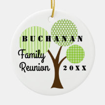 2018 Family Reunion Whimsical Tree Christmas Gift