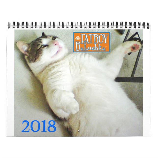 2018 FATBOY BABUSHKA CALENDAR (Cover)