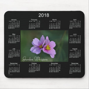 2018 Garden Whispers Calendar by Janz Mouse Pad
