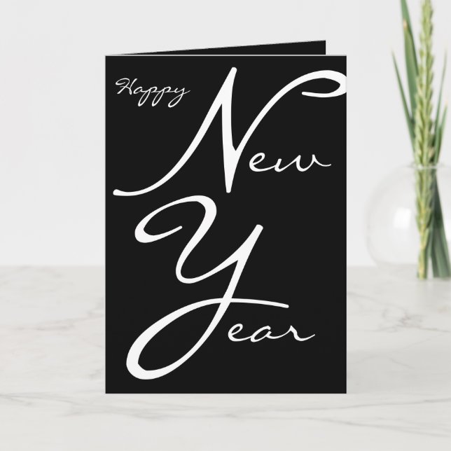 2018 ~ Happy New Year Holiday Card (Front)