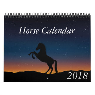 2018 Horse Calendar