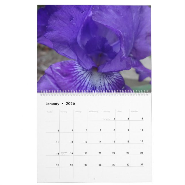 2018 Landscape Calendar (Jan 2026)