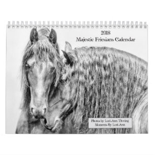 2018 Majestic Friesians Calendar