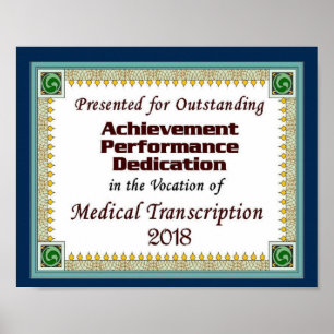 2018 MT Certificate Poster