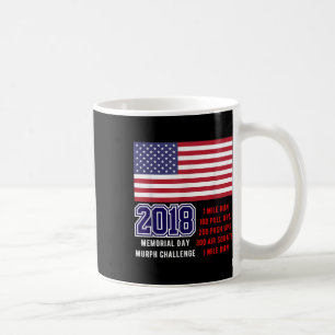 2018 Murph Challenge Shirt Gift For Memorial Day W Coffee Mug