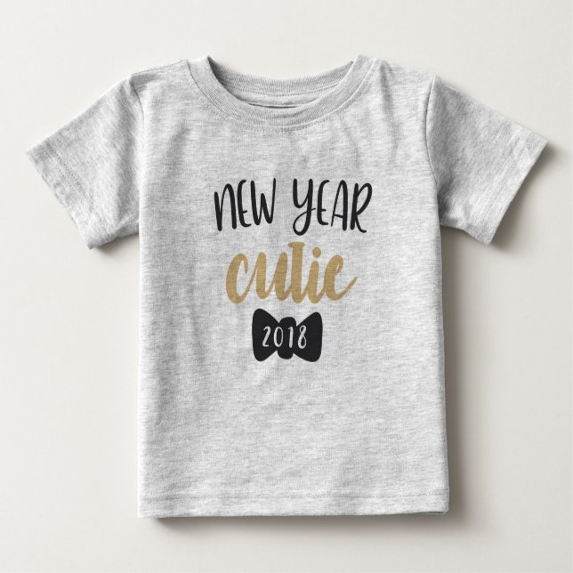 2018 New Year Cutie Baby T-Shirt (Front)