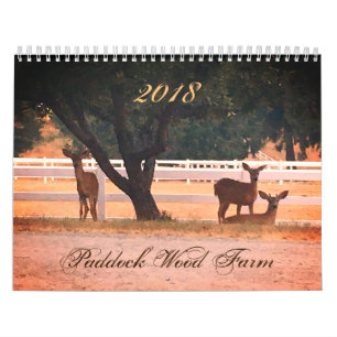 2018 Paddock Wood Farm Calendar