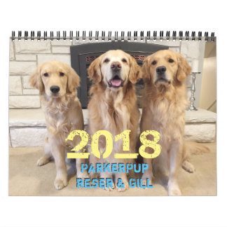 2018 ParkerPup Calendar
